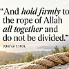 Stay United — The Hand of Allah is with the Jama‘ah